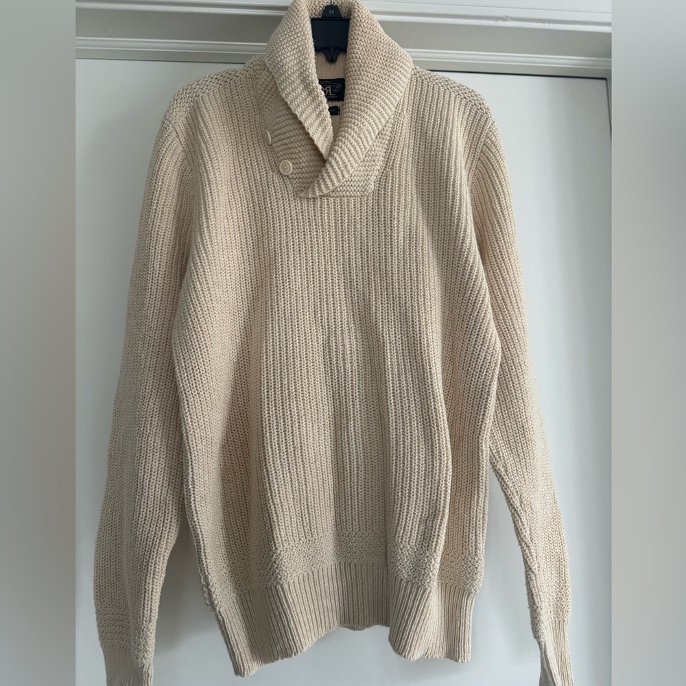 RRL shawl sweater size L